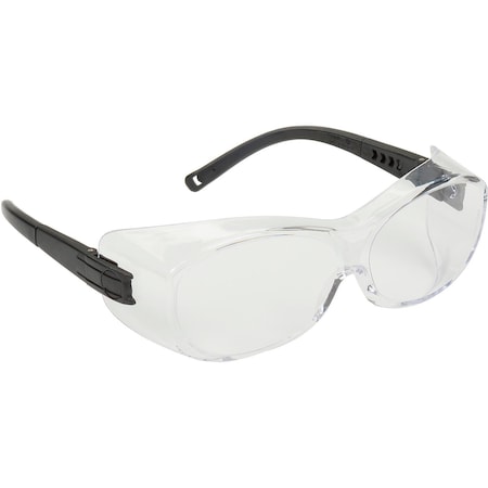 Pyramex Pyramex Ots Eyewear Clear Lens, Black Temples S3510SJ